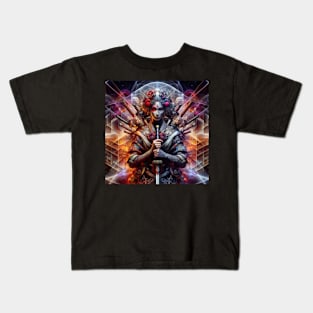 Samurai Warrior Kids T-Shirt